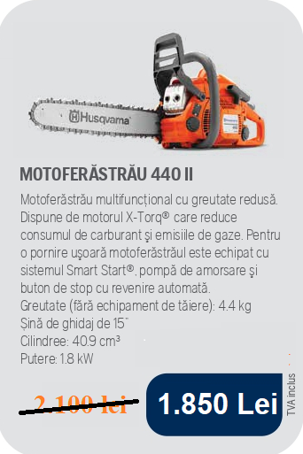 Motoferastrau Husqvarna 440II