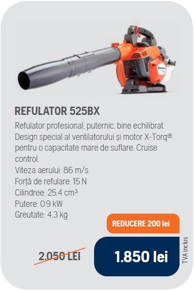 Refulator Husqvarna 525Bx
