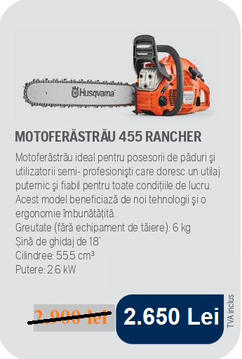 Motoferastrau Husqvarna 455 Rancher